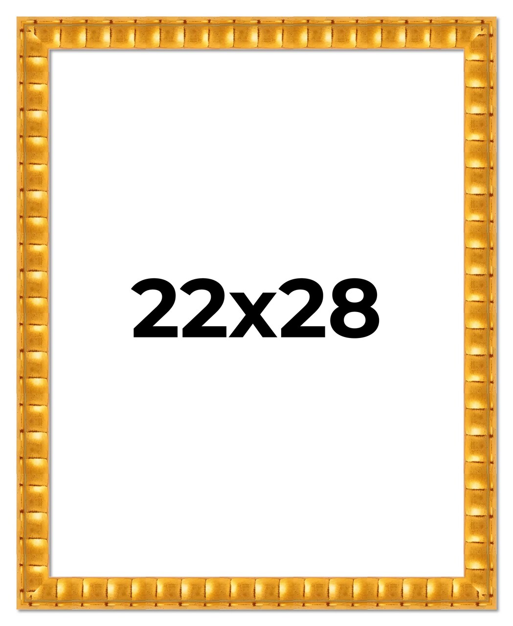 22x28 Bamboo Picture Frame with UV-Resistant Acrylic & Acid Free Backing, Available in 4 Finishes - Brown, Black, Gold, and Natural